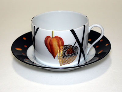 Tasse amour en cage